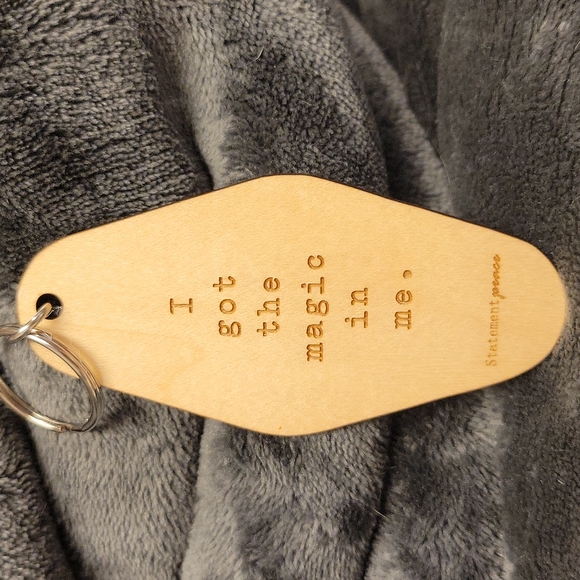 I got the magic in me wooden keychain - Picture 1 of 2